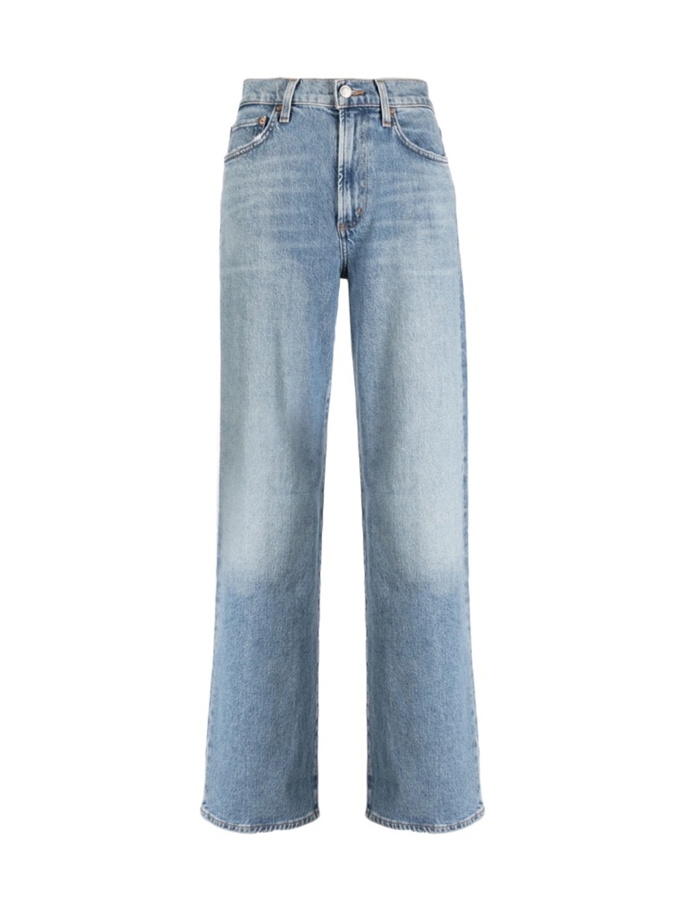 AGOLDE mid rise straight leg jean